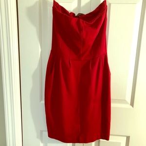 Beautifil Red Red Dress Perfect! XS with pockets